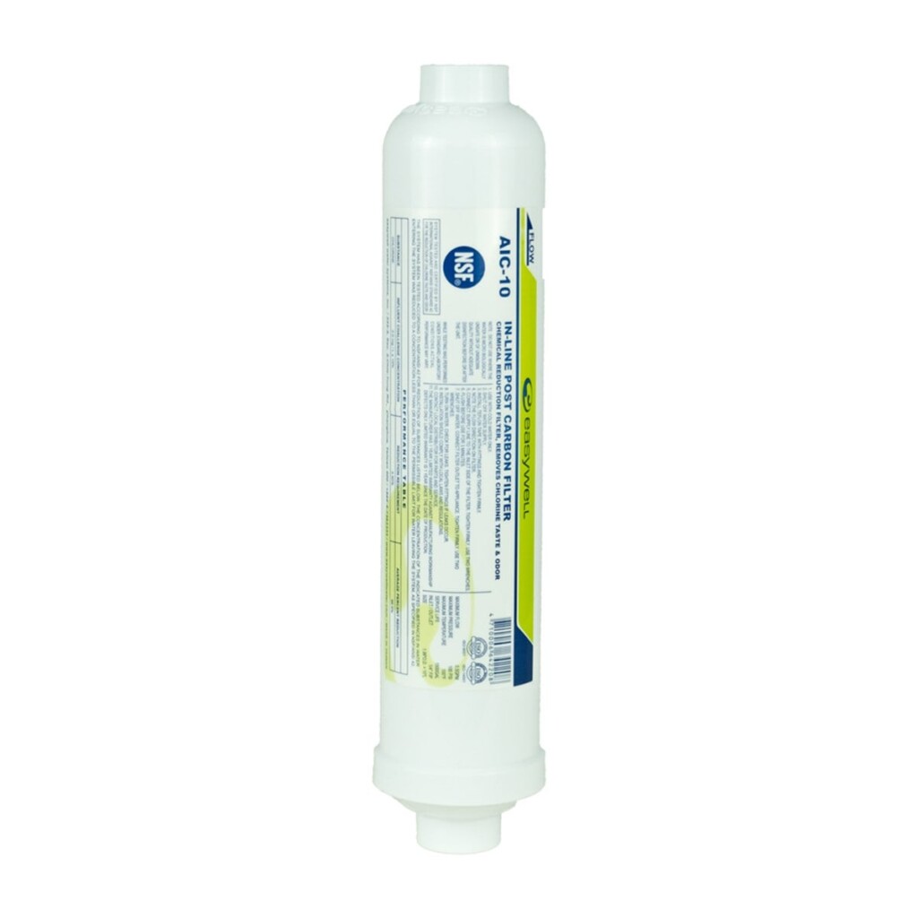 Bluewaterline - 10'' Inline NSF Onaylı Post Karbon Filtre