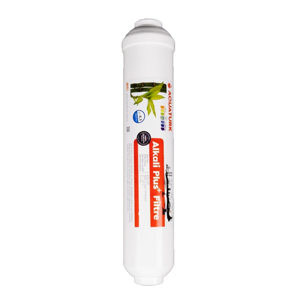 Bluewaterline - Aquaturk Su Arıtma Cihazları Için 10'' Alkali Extra Plus Ph Filtresi