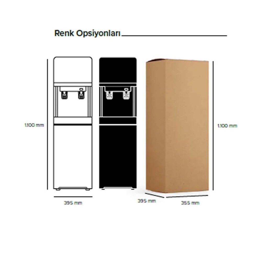 Bluewaterline CS07 Plus Arıtmalı Su Sebili
