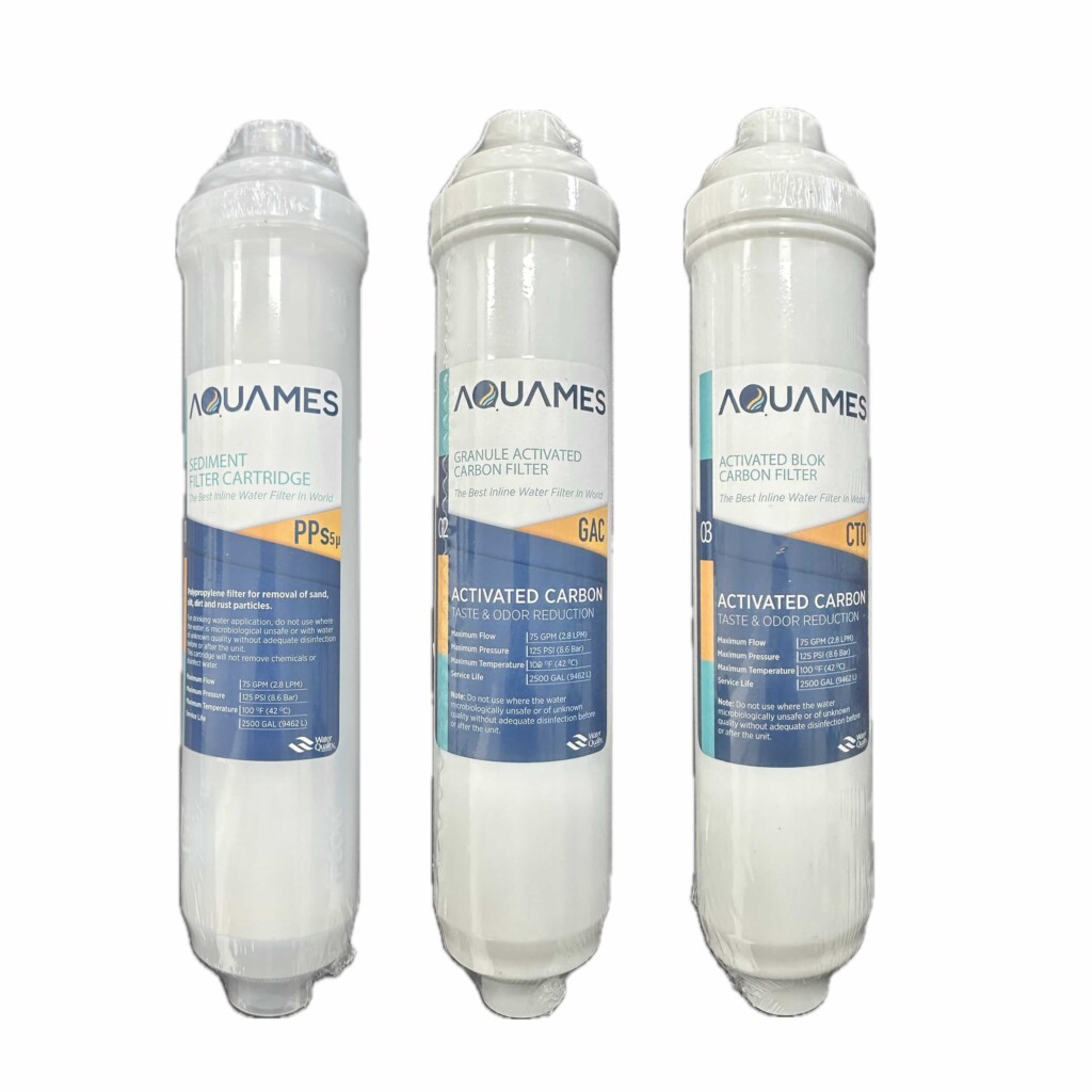 AQUAMES İnline 5'li Filtre Seti
