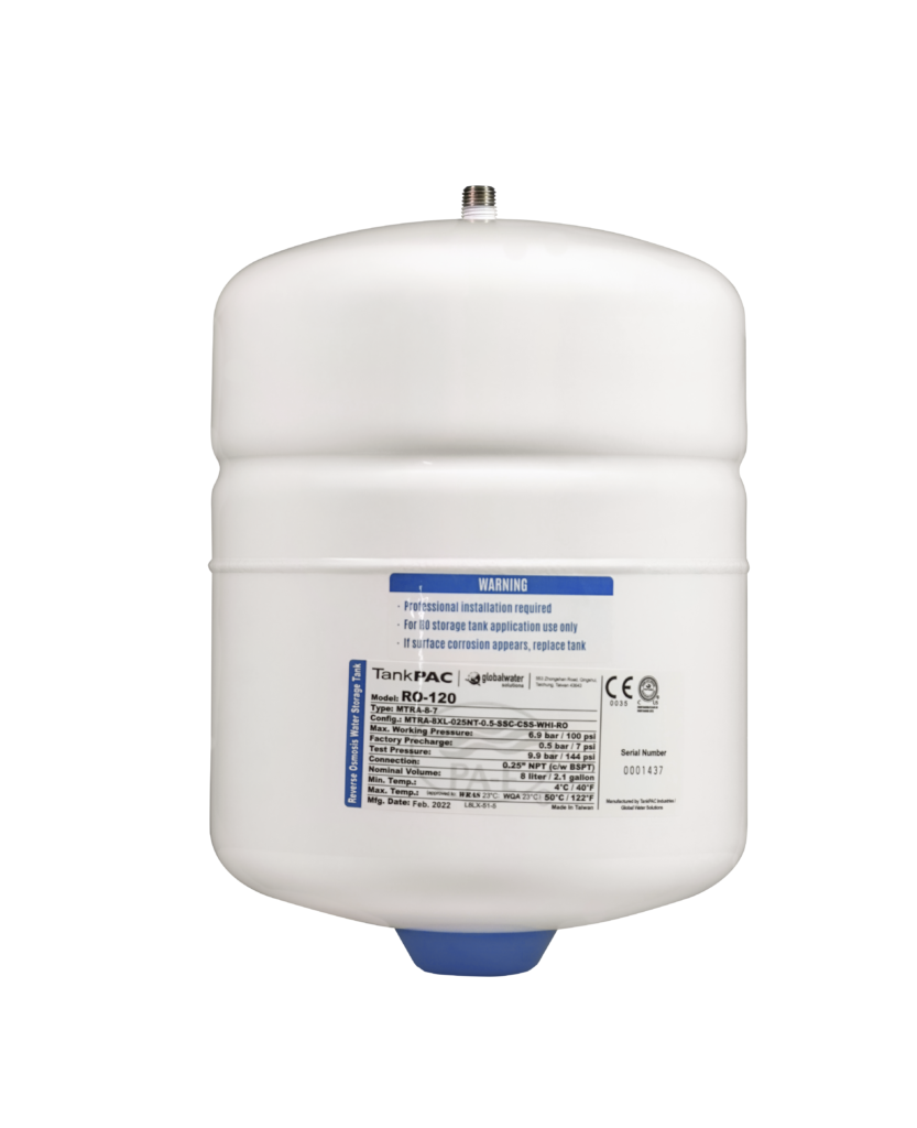 Bluewaterline - Pae Marka Su Arıtma Cihazı 2 Galon Metal Tank (6 L) NSF sertifikalı