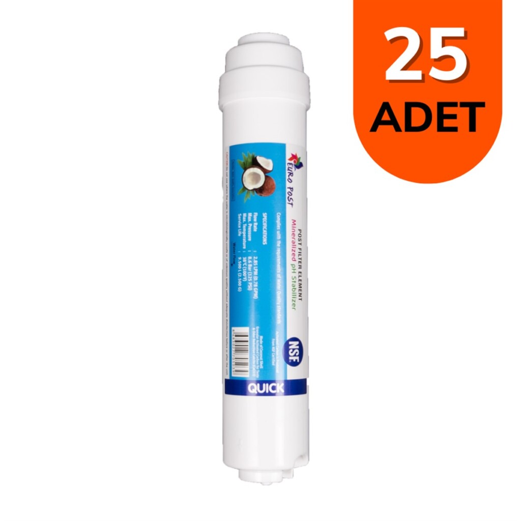 Bluewaterline - Toptan Euro Post Karbon Tatlandırıcı Filtre