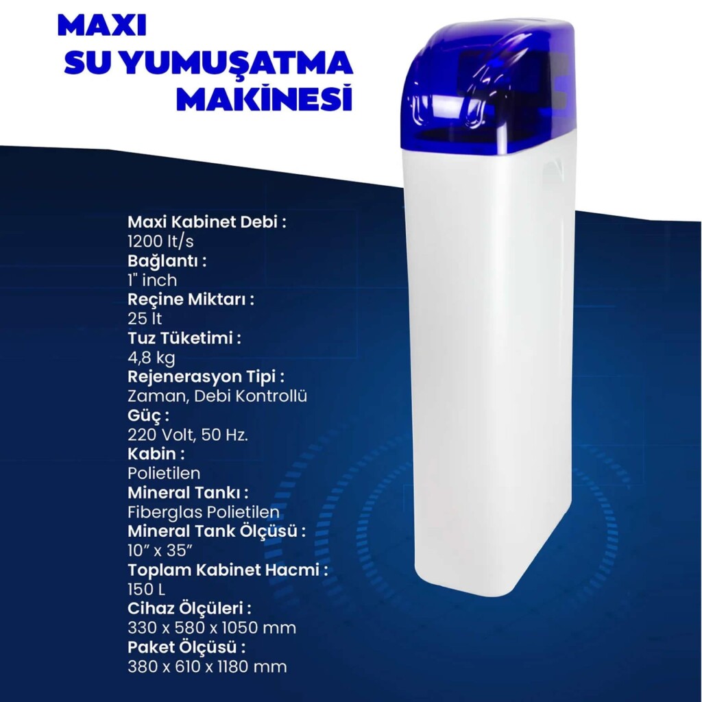 Slim Soft Dijital Su Yumuşatma Cihazı